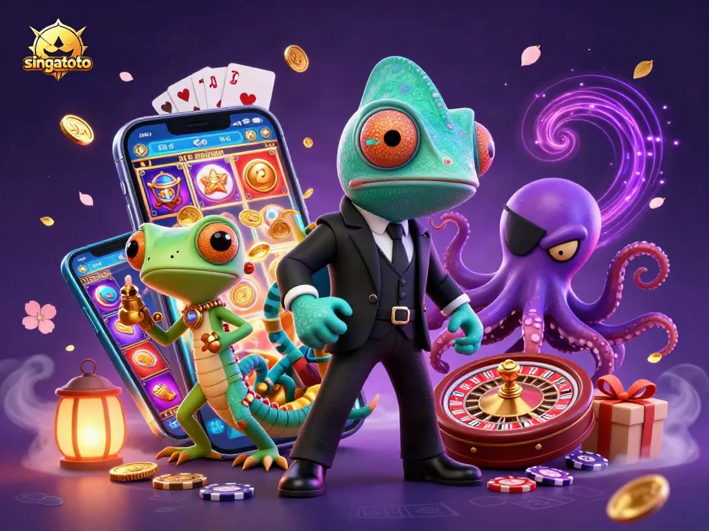 Join the action with singatoto as the secret agent chameleon and friends reveal exciting casino adventures.