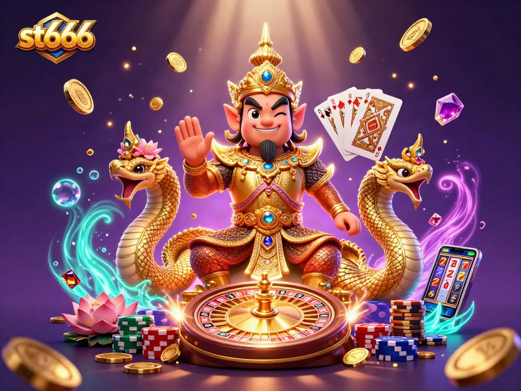Spin the excitement at st666 with captivating jackpots and dazzling wins!