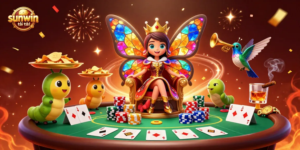 Experience the excitement of sunwin tải with vibrant gaming elements and a magical setting.