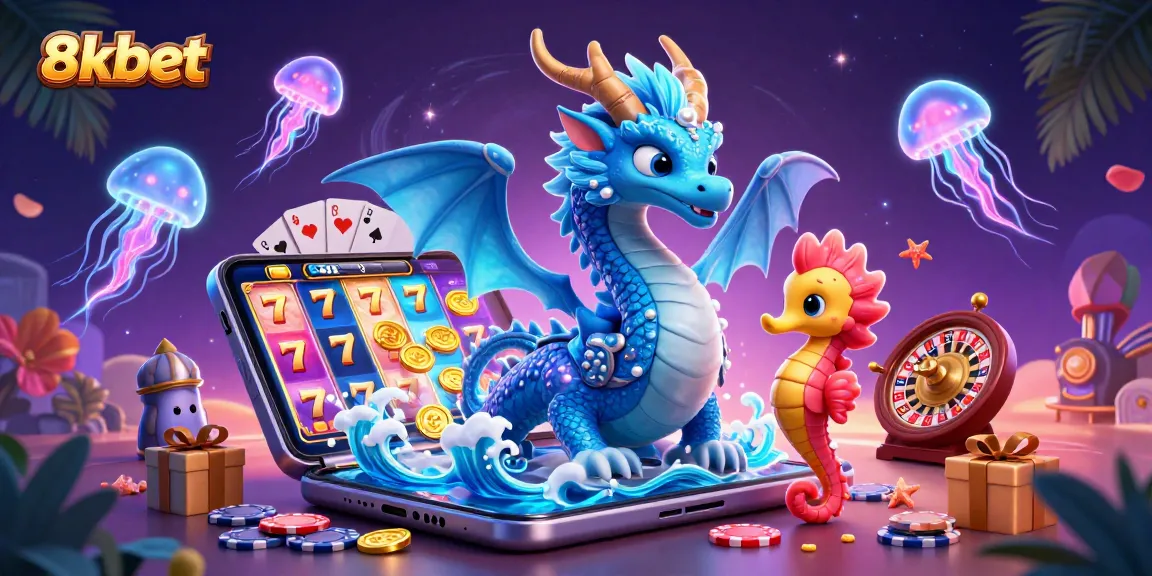 Win with 8xbet at the vibrant online casino, featuring dynamic characters and exciting gameplay elements.