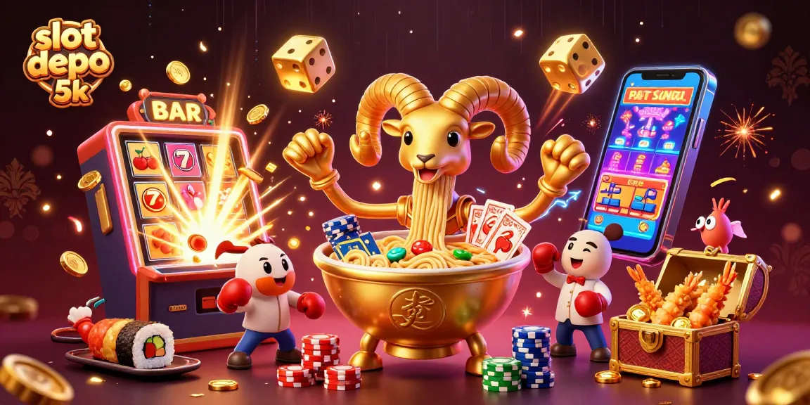 Engage in thrilling gameplay with slot depo 5k featuring dynamic cartoon characters and jackpot excitement