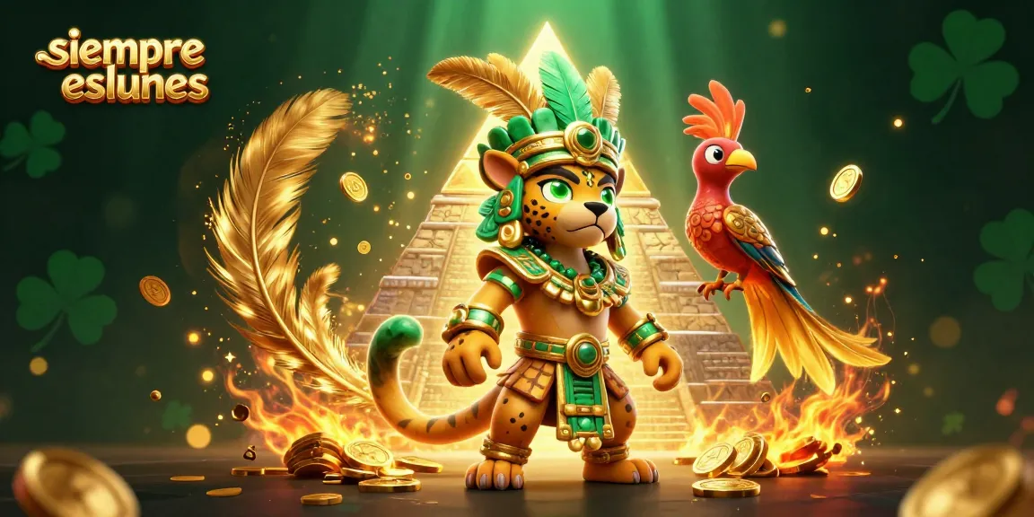 Engage with the thrilling siempreeslunes casino experience featuring Mayan visuals and vibrant gambling elements.